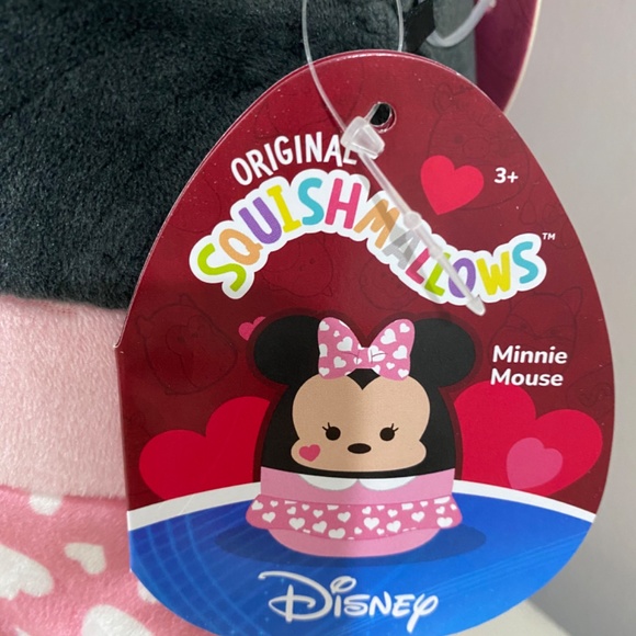 Squishmallows Valentines Disney Mickey Minnie Pair - Picture 3 of 5